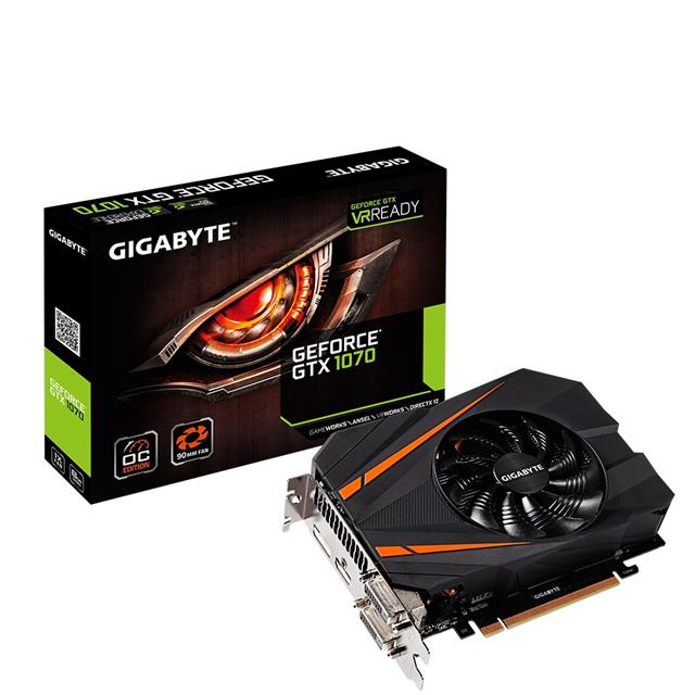 Gigabyte GeForce GTX 1070 Mini ITX OC Edition graphics card