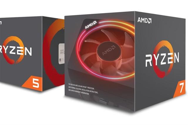 AMD second-generation Ryzen CPUs