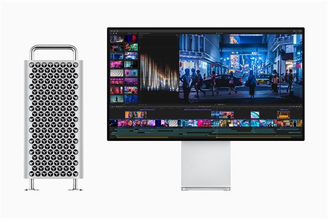 Apple Mac Pro workstation and Pro Display XDR monitor
