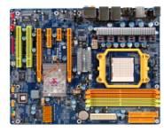 The TForce 590 SLI Deluxe motherboard