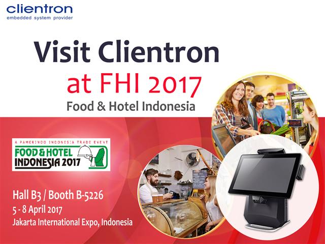 Clientron to showcase its POS innovation at Food