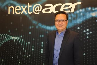 Andrew Hou, Acer  president for Pan Asia Pacific  Photo: Aaron Lee, Digitimes, May 2018