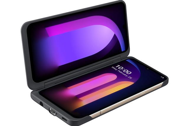 LG unveils V60 dual-screen phone