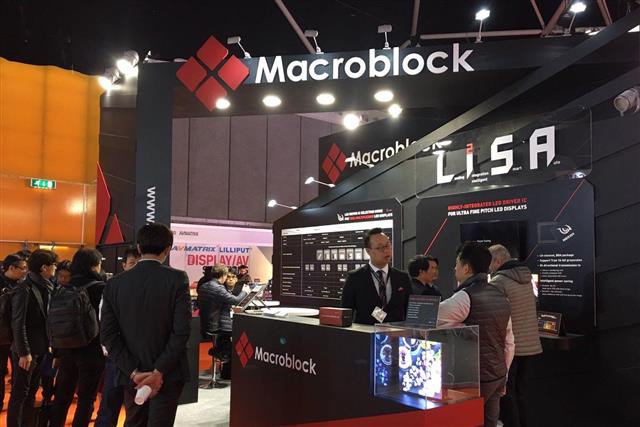Macroblock mini driver IC orders from major displays