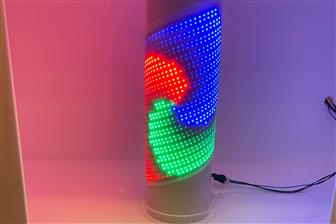 A CMW-based flexible micro LED panel